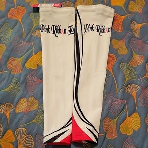 Primal Women's Thermal Arm Warmers Breast cancer Awareness